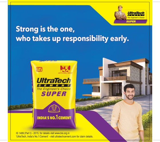 Ultratech Super Cement 50 Kgs