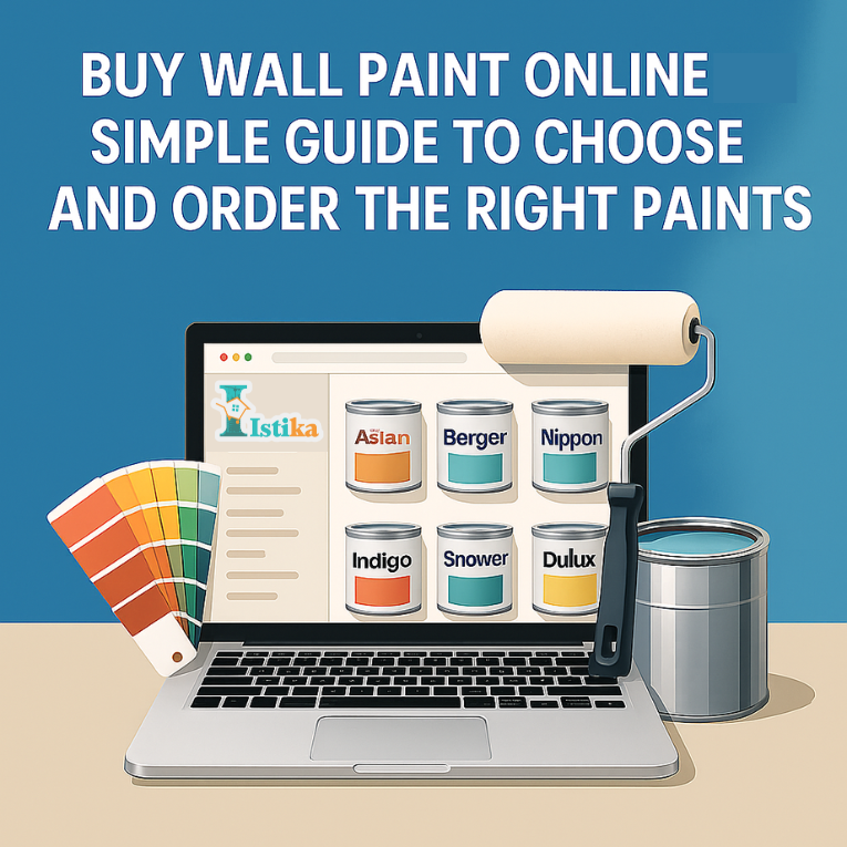 Buy Wall Paint Online – Simple Guide to Choose and Order the Right Paints