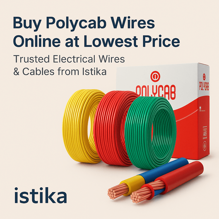 Buy Polycab Wires Online at Lowest Price – Trusted Electrical Wires & Cables from Istika