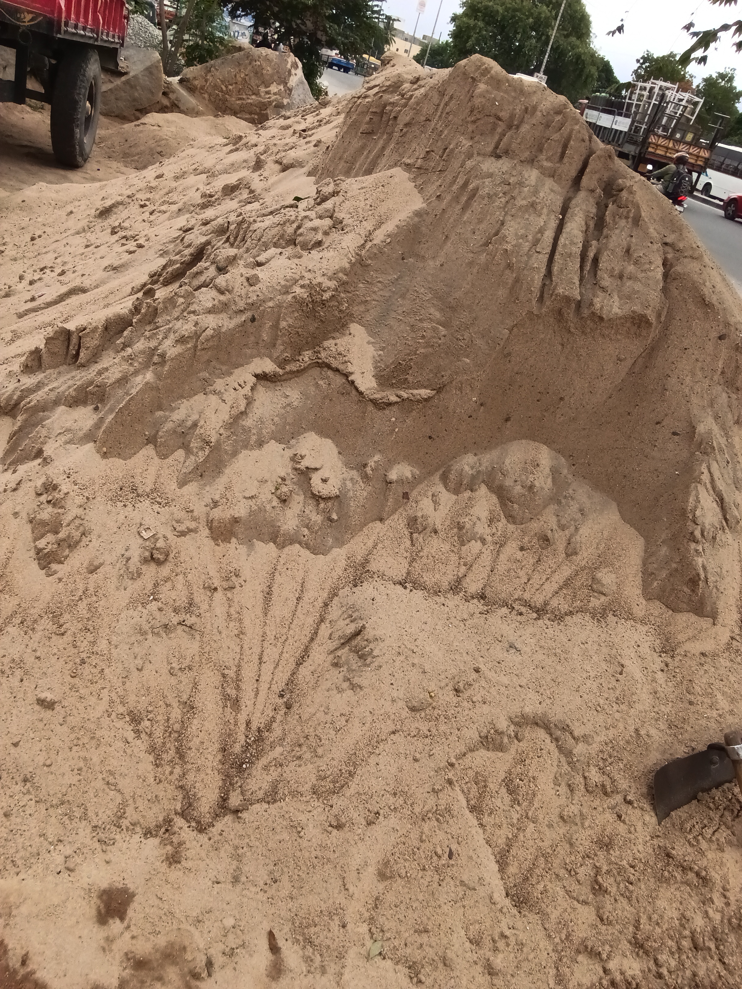 River sand