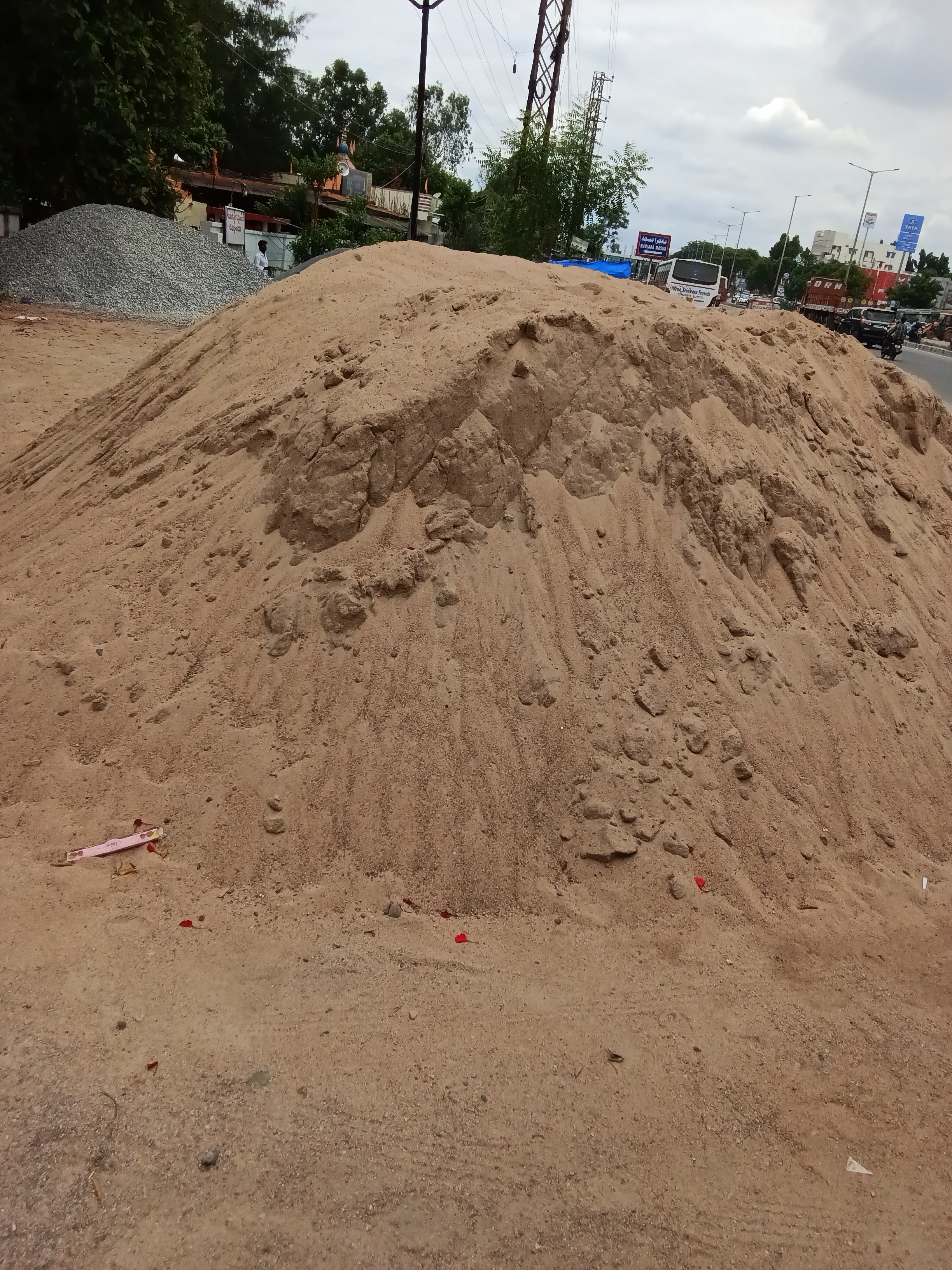river sand